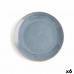 Assiette plate Ariane Terra Céramique Bleu (Ø 27 cm) (6 Unités)