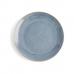 Prato de Jantar Ariane Terra Azul Cerâmica Ø 27 cm (6 Unidades)
