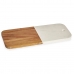 Cutting board White Marble Acacia 18 x 1,5 x 38 cm (8 Units)