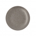 Prato de Jantar Ariane Oxide Cinzento Cerâmica Ø 27 cm (6 Unidades)