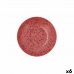 Dyp plate Ariane Oxide Keramikk Rød (Ø 21 cm) (6 enheter)