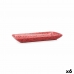 Serveringsfat Ariane Oxide Keramikk Rød (28 x 14 cm) (6 enheter)
