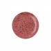 Плоская тарелка Ariane Oxide Керамика Красный (Ø 21 cm) (12 штук)