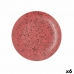 Flacher Teller Ariane Oxide Rot aus Keramik Ø 27 cm (6 Stück)