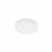 bandeja de aperitivos Ariane Alaska 9,6 x 5,9 cm Mini Oval Cerâmica Branco (10 x 7,4 x 1,5 cm) (18 Unidades)