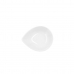 Μπολ Ariane Alaska Φύλλο Mini Κεραμικά Λευκό (10 x 8 x 2,2 cm) (x18)