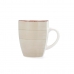 Cup Quid Vita Morning Breakfast Ceramic Beige 350 ml (12 Units)