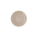 Flacher Teller Ariane Porous Beige aus Keramik Ø 21 cm (12 Stück)
