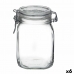 Maisto konservavimo konteineris Bormioli Rocco fido Skaidrus stiklas (1 L) (6 vnt.)