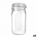 Voedselopslagcontainer Bormioli Rocco fido Transparant Glas (1,5 L) (6 Stuks)