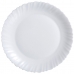 Serving Platter Luminarc Feston White Glass (Ø 30 cm) (6 Units)