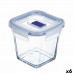 Hermetisk madkasse Luminarc Pure Box Active 11,4 x 11,4 x 11 cm 750 ml To-farvet Glas (6 enheder)