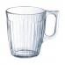 Cup Luminarc Nuevo Breakfast Transparent Glass (250 ml) (6 Units)