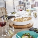 Køkkenspringvand Luminarc Smart Cuisine Oval Hvid Glas 6 enheder 38 x 22 cm