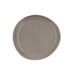 Плоская тарелка Bidasoa Gio Неправильный 20 cm Керамика Серый (6 штук)