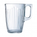Tasse Luminarc Nuevo Petit-déjeuner Transparent verre (320 ml) (6 Unités)