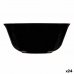 Ρηχό μπολ Luminarc Carine Μαύρο Πολλαπλών χρήσεων Γυαλί (12 cm) (24 Μονάδες)