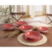 Плоская тарелка Quid Vita Керамика Красный (Ø 27 cm) (12 штук)