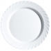 Serving Platter Luminarc Trianon White Glass (32,5 cm) (4 Units)