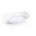 Szervírozótányér Luminarc Smart Cuisine Négyszögletes Fehér Üveg 38 x 27 cm (6 egység)