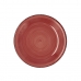 Talerz deserowy Quid Vita Ceramika Czerwony (19 cm) (12 Sztuk)