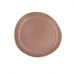 Плоская тарелка Bidasoa Gio Неправильный 20 cm Керамика Коричневый (6 штук)