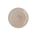 Flacher Teller Ariane Porous Beige aus Keramik Ø 27 cm (6 Stück)