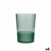 Vaso Quid Pincel Verde Vidrio 510 ml (6 Unidades)