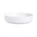 Szervírozótányér Luminarc Smart Cuisine Fehér Üveg Ø 26 cm (5 egység)