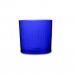 Vaso Bohemia Crystal Optic Azul Vidrio 350 ml (6 Unidades)