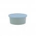 Round Lunch Box with Lid Quid Inspira 470 ml Blue Plastic