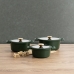 Casserole with lid Bidasoa Tiara Cast aluminium Green 20 cm