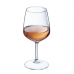 Koppesett Arcoroc Silhouette Vin Gjennomsiktig Glass 250 ml (6 enheter)