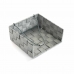Коробка для салфеток Versa Серый полипропилен 19 x 8 x 19 cm