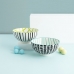 Комплект Панички Bidasoa Zigzag Многоцветен Керамика 15 x 15 x 7,3 cm (2 Части)