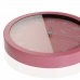 Wall Clock Versa Pink polypropylene (4,3 x 30 x 30 cm)