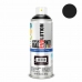 Spray cu vopsea Pintyplus Evolution RAL 9005 Baza de apă Jet Black 400 ml