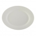 Plochý tanier Versa Biela Porcelán Plastické 27 x 27 cm