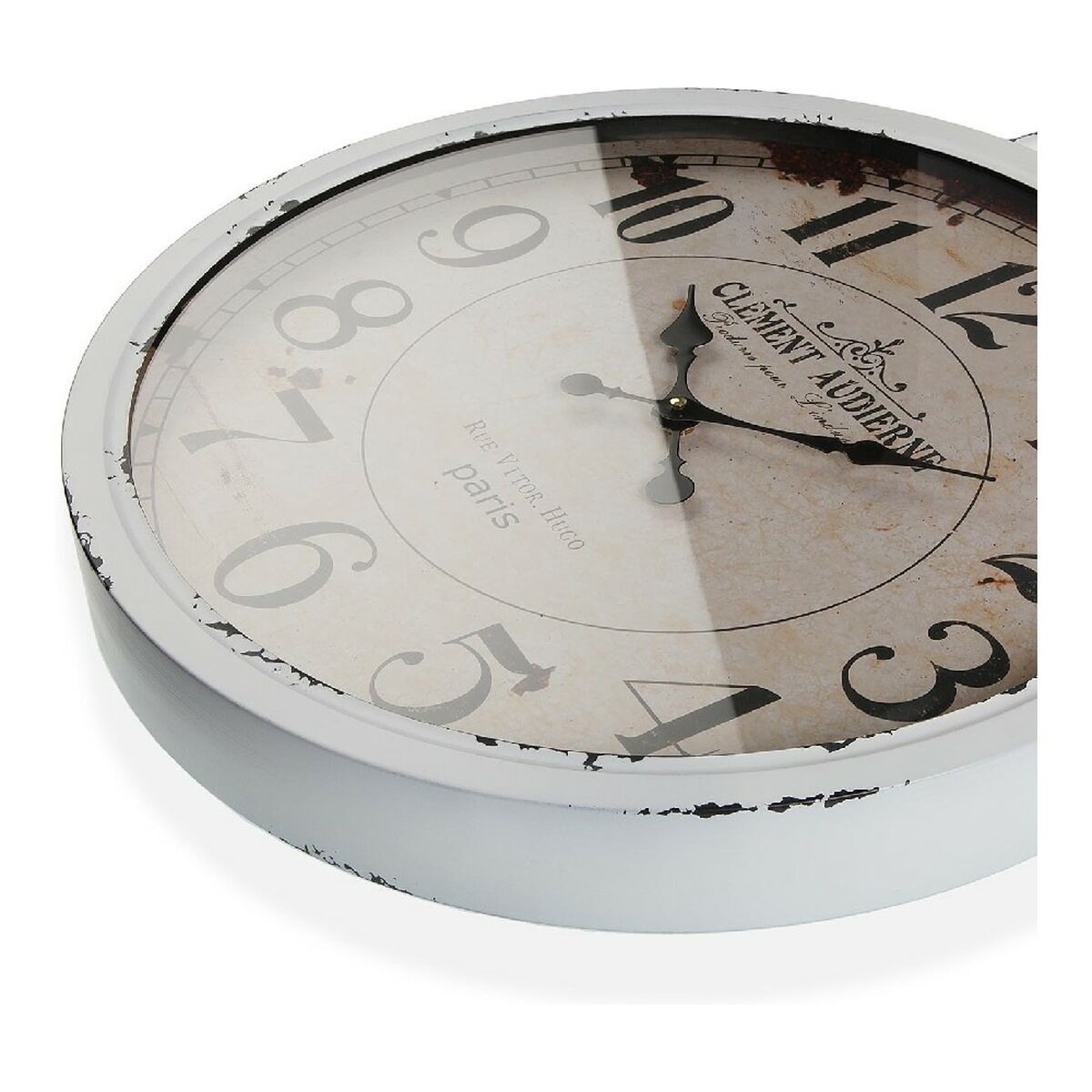 Väggklocka Versa Rustic Metall Casual