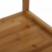 Полка для ванной Versa Текстиль Бамбук Деревянный MDF (33 x 130 x 37,5 cm)