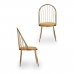 Chair Golden Bars Mustard 48 x 95,5 x 48 cm