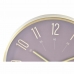 Стенен часовник DKD Home Decor Син Кестен Алуминий Модерен 30 x 4 x 30 cm (2 броя)
