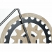 Ρολόι Τοίχου DKD Home Decor 108 x 6,4 x 63,5 cm Φυσικό Μαύρο Ποδήλατο Μέταλλο Ξύλο MDF