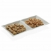 Tablett für Snacks Versa aus Keramik Porzellan (23 x 11 x 3 cm)