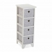 Chest of drawers Versa Oxford Wood Paolownia wood (30 x 72 x 25 cm)