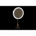 Magnifying Mirror with LED DKD Home Decor Silver Metal 20 x 11 x 37 cm