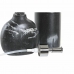 Комплект за Баня DKD Home Decor Черен Смола Пластмаса 11 x 6 x 17 cm