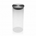 Borcan din sticlă Versa 1000 ml Geam Oțel (8,5 x 20 cm)
