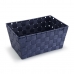 Basket Versa Dark blue Large Textile 20 x 15 x 30 cm