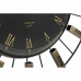 Orologio da Parete DKD Home Decor Cristallo Argentato Nero Dorato Ferro 70 x 7 x 70 cm (2 Unità)